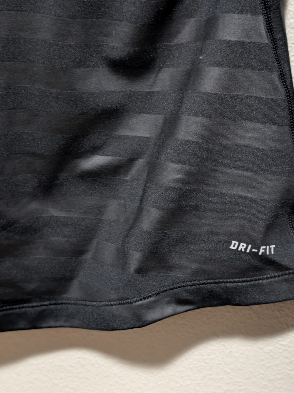 Nike Black Striped Half-Zip Sweatshirt with Neon Yellow Trim - Picture 10 of 10